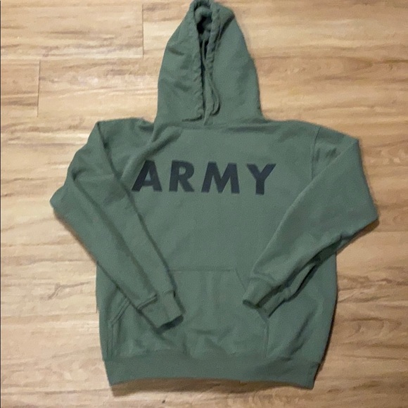 mens army hoodie